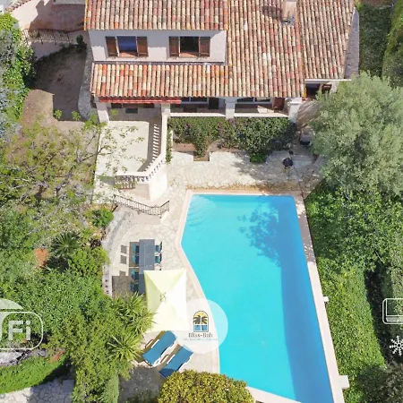 Villa Cannes Mandelieu, Ma Rosa, 160m2, 4ch, Piscine, Ac *
