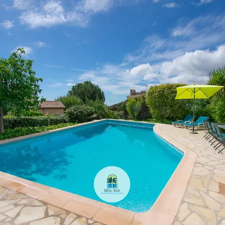 Ma Rosa, 160m2, 4ch, Piscine Et Jardin Mandelieu